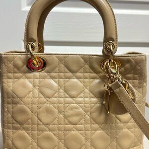 Vintage Lady Dior shoulder bag
